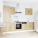 Set Mobili da Cucina 7 pz Porto Rovere Sonoma in Truciolato
