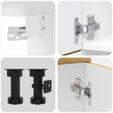 Set Mobili da Cucina 7 pz Kalmar Rovere Artigianale Truciolato