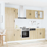 Set Mobili da Cucina 8 pz Porto Rovere Sonoma in Truciolato