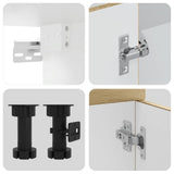 Set Mobili da Cucina 8 pz Kalmar Rovere Sonoma in Truciolato