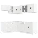 Set Mobili da Cucina 11 pz Porto Bianchi Legno truciolato