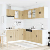 Set Mobili da Cucina 11 pz Porto Rovere Sonoma in Truciolato