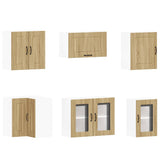 Set Mobili da Cucina 11 pz Kalmar Rovere Sonoma in Truciolato