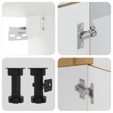 Set Mobili da Cucina 11 pz Lucca Rovere Artigianale Truciolato