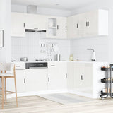Set Mobili da Cucina 11 pz Porto Bianchi Lucido in Truciolato
