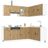 Set Mobili da Cucina 11 pz Porto Rovere Artigianale Truciolato