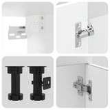 Set Mobili da Cucina 14 pz Kalmar Bianco Legno truciolato