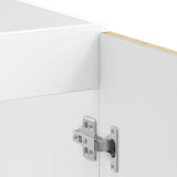 Mobiletto per lavabo con porta Lucca 2 pcs Rovere Sonoma