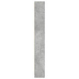 Libreria Grigio Cemento 40x24x176 cm in Legno truciolato