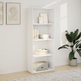 Libreria Bianca 60x30x152 cm in Legno truciolato