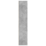 Libreria Grigio Cemento 60x30x152 cm in Legno truciolato