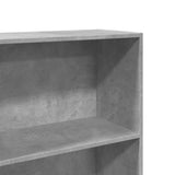Libreria Grigio Cemento 60x30x152 cm in Legno truciolato