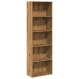 Libreria Rovere Artigianale 60x30x189 cm in Legno truciolato