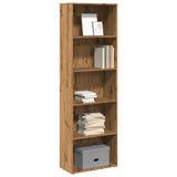 Libreria Rovere Artigianale 60x30x189 cm in Legno truciolato