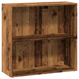 Libreria Legno Antico 80x30x77 cm in Legno truciolato