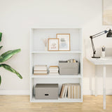 Libreria Bianca 80x30x114 cm in Legno truciolato