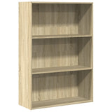Libreria Rovere Sonoma 80x30x114 cm in Legno truciolato