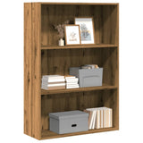 Libreria Rovere Artigianale 80x30x114 cm in Legno truciolato
