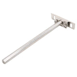 Staffe Mensole Galleggianti 12pz 12x200 mm Acciaio al Carbonio