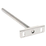 Staffe Mensole Galleggianti 12pz 12x200 mm Acciaio al Carbonio