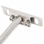 Staffe Mensole Galleggianti 12pz 12x200 mm Acciaio al Carbonio