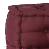 Unità di Divano Modulare 4 pcs Bordeaux Tessuto