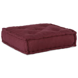 Unità di Divano Modulare 4 pcs Bordeaux Tessuto