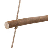 Alberi di Natale sospesi con stelle in alto 2 pz 55x120 cm Ramo naturale