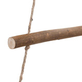 Albero di Natale sospeso con stella superiore 100x210 cm Ramo naturale