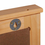 Specchio con specchio VIGO marrone ambrato 55.5 x 5 x 70 cm