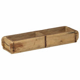 Vassoio 4 pcs Marrone 57 x 15 x 9 cm Legno Recuperato Massello