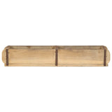 Vassoio 4 pcs Marrone 57 x 15 x 9 cm Legno Recuperato Massello