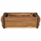Vassoio 2 pcs Marrone 29 x 31 x 10 cm Legno Recuperato Massello