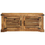 Mobile per scarpe con archiviazione Marrone 110 x 38 x 45 cm