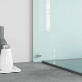 Paraschizzi per Cucina 2 pz Bianchi 70x40 cm in Vetro Temperato