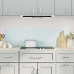 Paraschizzi per Cucina 2 pz Bianchi 70x40 cm in Vetro Temperato