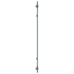 Paraschizzi per Cucina 2 pz Bianchi 80x40 cm in Vetro Temperato