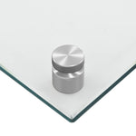 Paraschizzi per Cucina 2 pz Trasparente 70x50cm Vetro Temperato