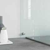 Paraschizzi per Cucina 2 pz Trasparente 80x40cm Vetro Temperato