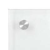 Paraschizzi per Cucina 2 pz Trasparente 80x40cm Vetro Temperato