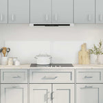 Paraschizzi per Cucina 2 pz Trasparente 80x40cm Vetro Temperato