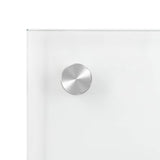 Paraschizzi per Cucina 2 pz Trasparente 80x50cm Vetro Temperato