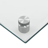 Paraschizzi per Cucina 2 pz Trasparente 80x50cm Vetro Temperato