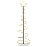 Albero di Natale a LED 120 LED Bianco Caldo 180 cm