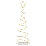 Albero di Natale a LED 120 LED Bianco Caldo 180 cm