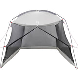 Tende con tetto Grigio 320 x 320 x 218 cm Poliestere