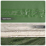Tenda Familiare Verde e Bianco 620 x 322 x 240 cm Poliestere