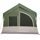 Tenda Familiare Verde e Bianco 620 x 322 x 240 cm Poliestere
