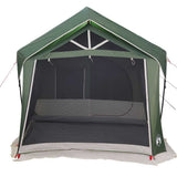 Tenda Familiare Verde e Bianco 620 x 322 x 240 cm Poliestere