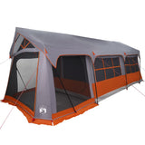 Tenda Familiare con tetto Grigio e arancione 620 x 322 x 240 cm